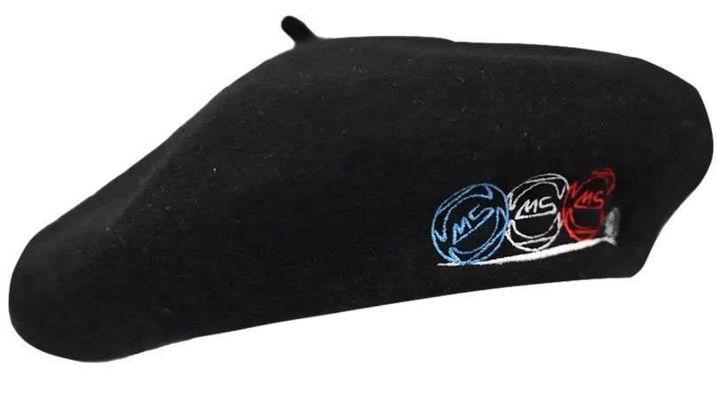 Zwarte Baret Pet MS Petanque 
