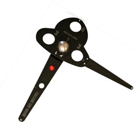 Gabarit pour tir de précision en Plexiglas