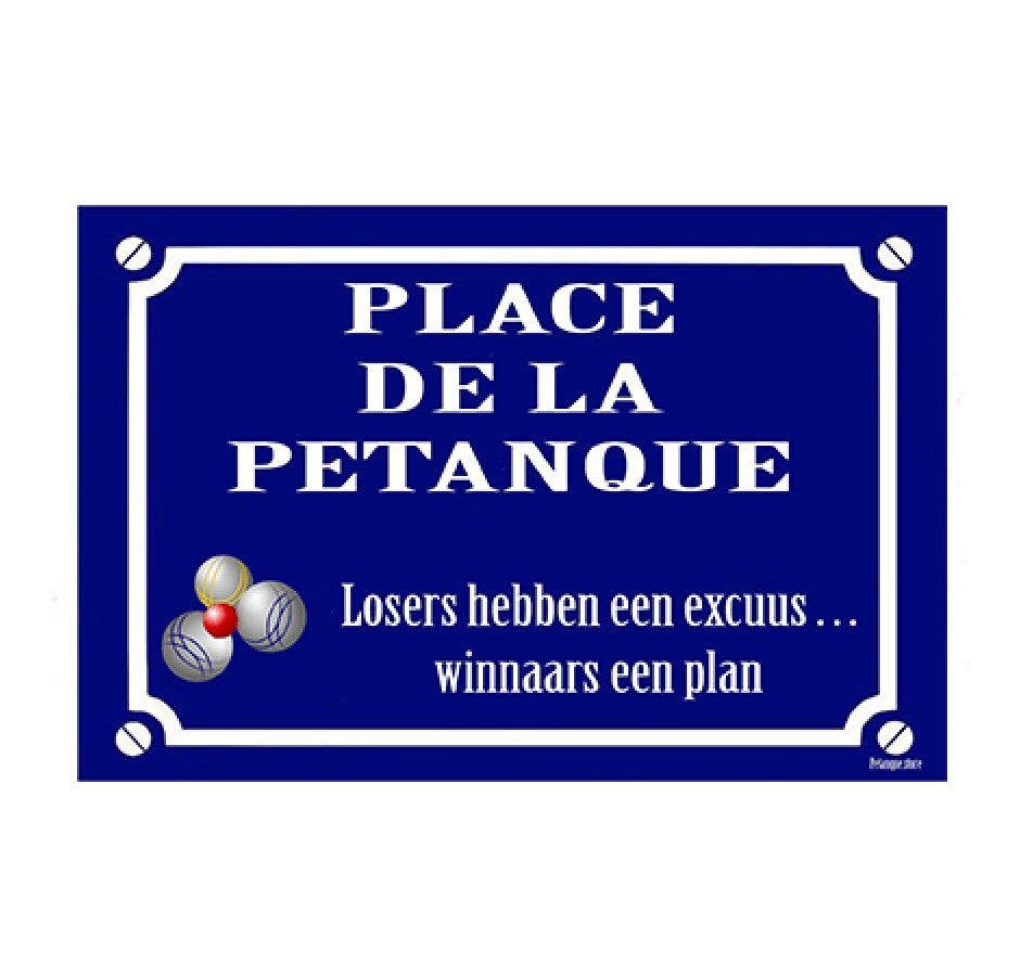 spreekwoorden blauw Verliezers hebben een excuus .... winnaars een plan