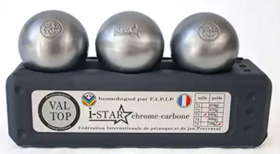 Boules Valtop chrome carbone i-Star