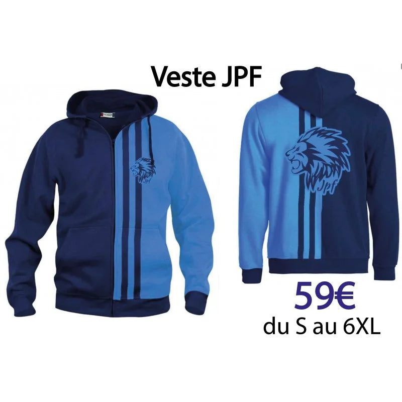 Veste à capuche zippée JPF